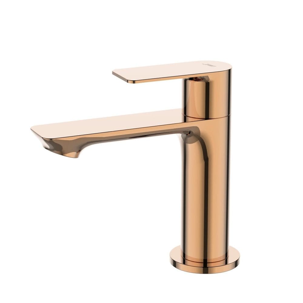 Torneira de Mesa Bica Baixa para Lavatório Mykonos Jiwi Rosé Gold