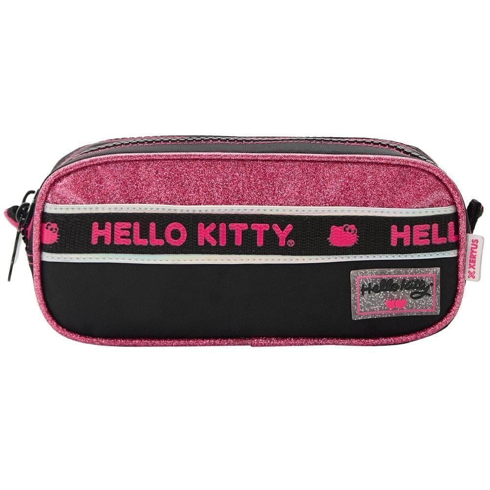 Estojo Duplo Juvenil Hello Kitty Rock 14333
