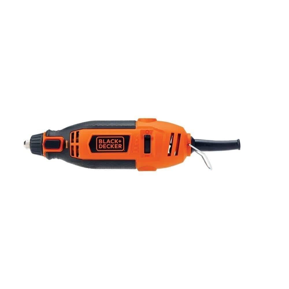 Micro Retifica Black e Decker RT18KABR Controle de Torque 113 Acessórios + Maleta 180W
