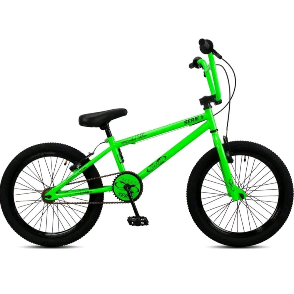 Bicicleta Aro 20 ProX Série 5 Limited Edition BMX Freio V Brake direção Standard - Pro-X VERDE