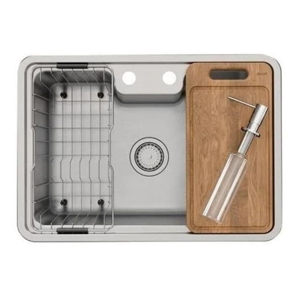 Cuba Gourmet Cozinha Docol Com Acessórios Inox 304 Escovado