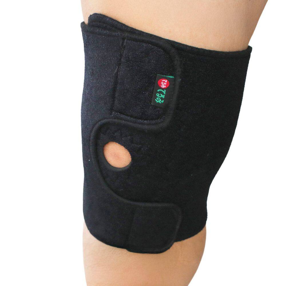 Joelheira Neoprene Magnética Orto Preto M Bilateral - Terumi