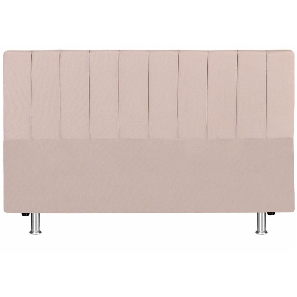 Cabeceira Para Cama King 193x110 Linho Bege Keiko Colchões