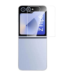 Película De Vidro Traseira Para Samsung Galaxy Z Flip 7 Fe / Z Flip 6 5