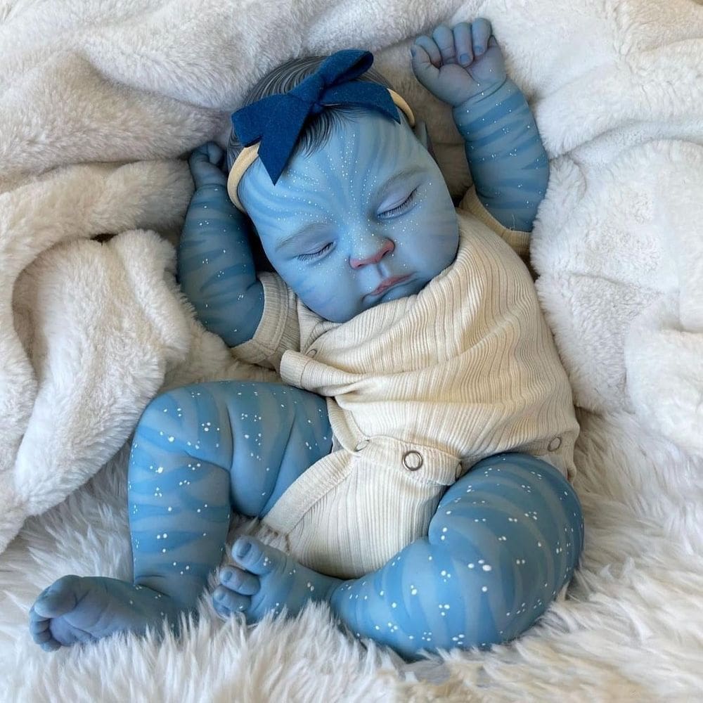 Reborn Baby Doll cosheng Lifelike Avatar, corpo de tecido de 20 polegadas