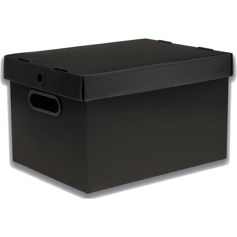 Caixa Organizadora Prontobox Preto 440X320X260 Grande