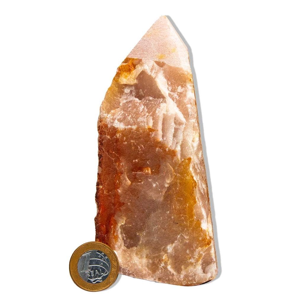 01 Quartzo Goiaba Pé e Bico 10 a 15cm 500 a 700g Tipo B