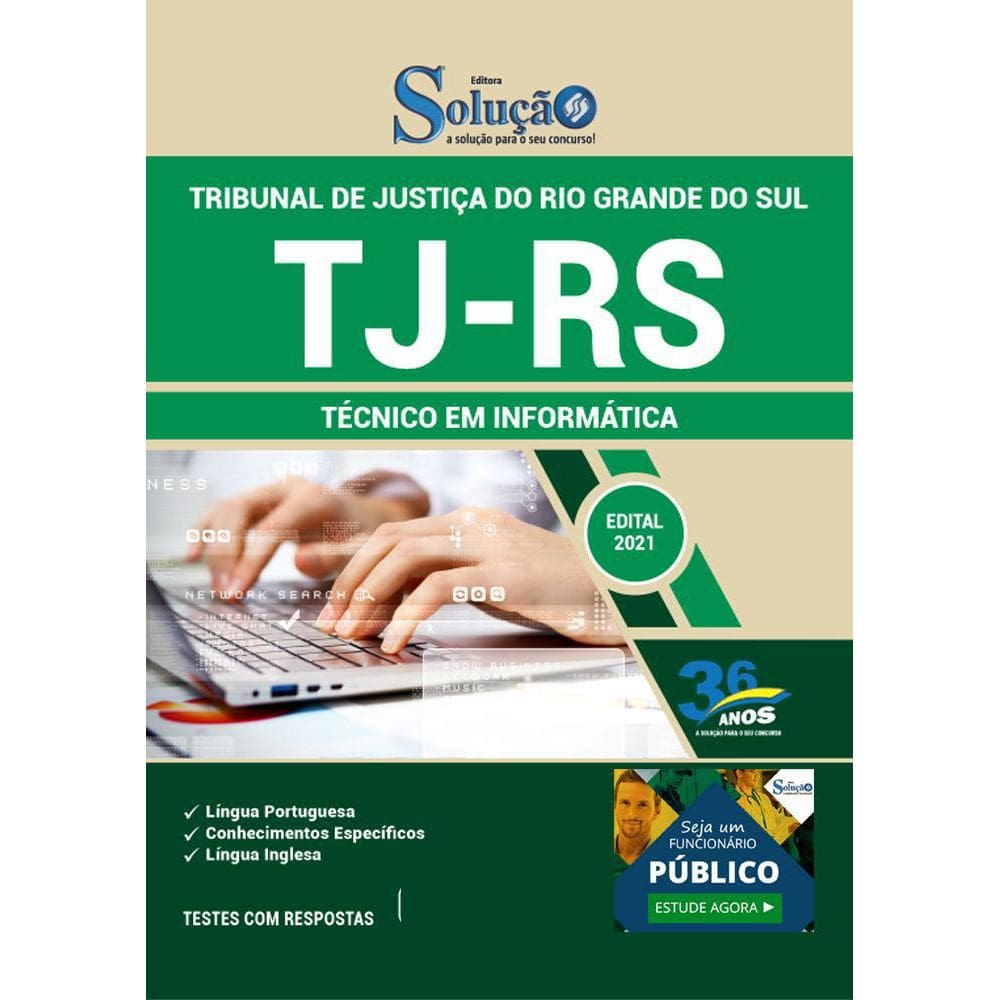 Apostila Concurso Tj Rs - Técnico Em Informática