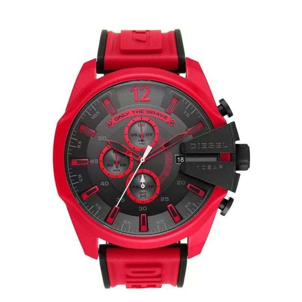 Relógio Masculino Diesel Dz4526 Red Caixa Manual