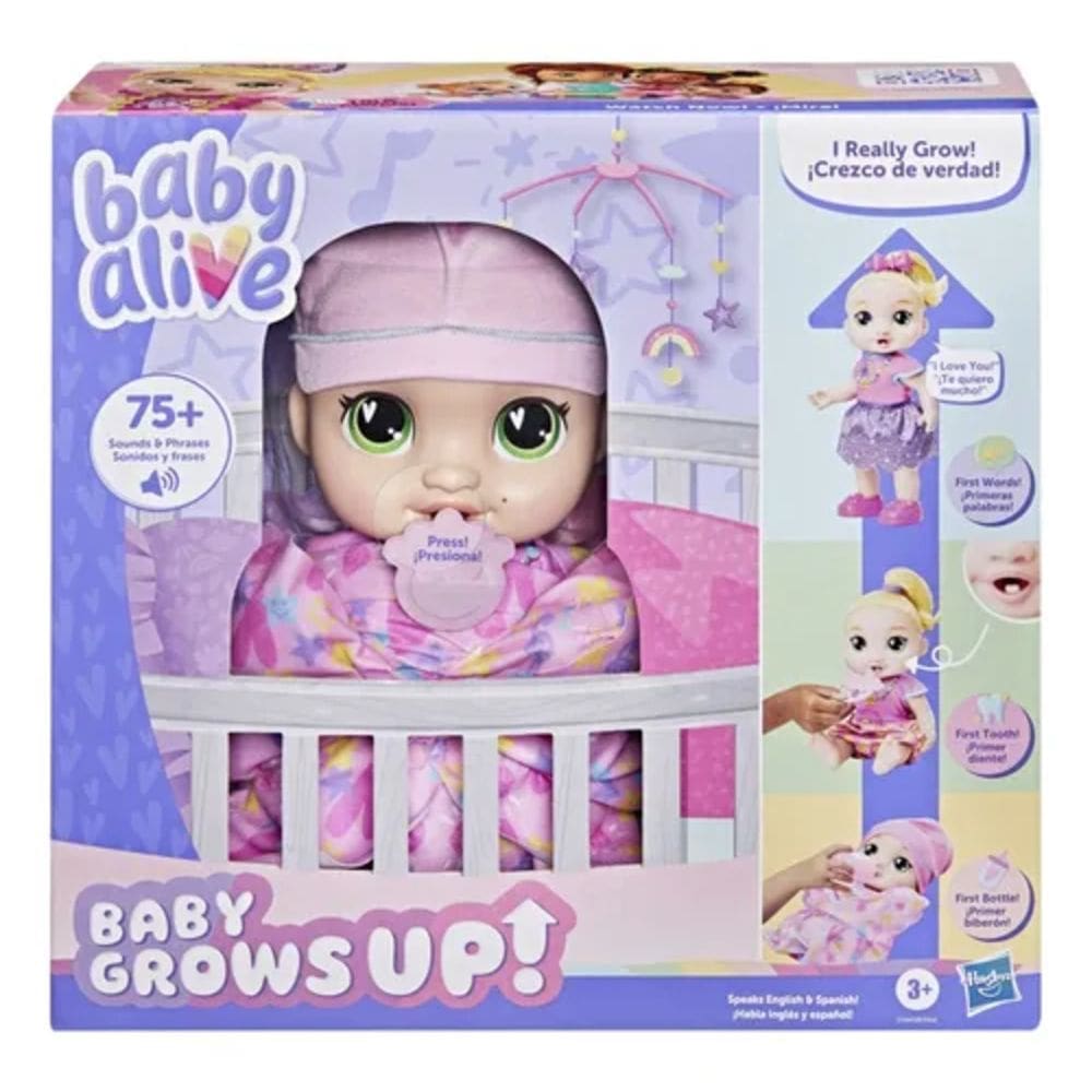 Boneca Baby Alive Baby Grows Up Lala Loira - Hasbro G1444