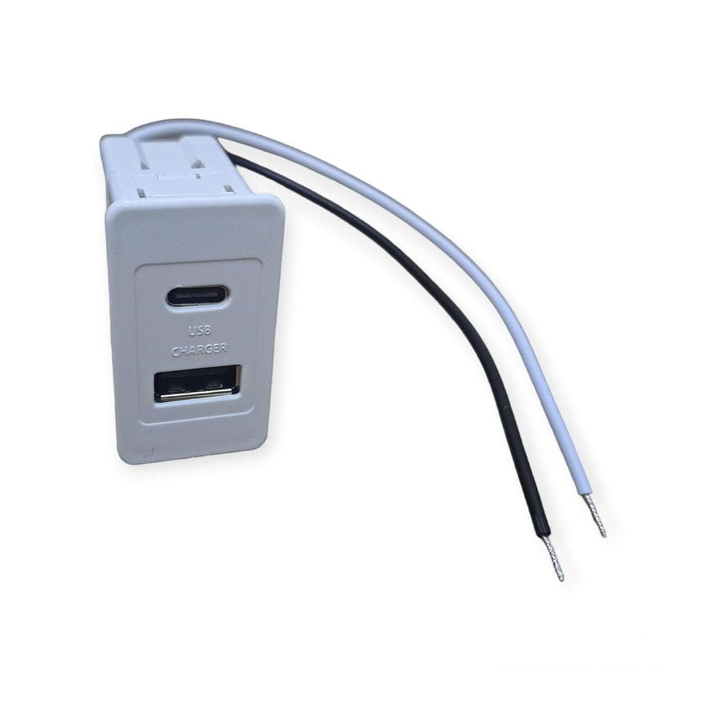 Tomada Tipo Case Painel Móveis Embutir Usb + Tipo C