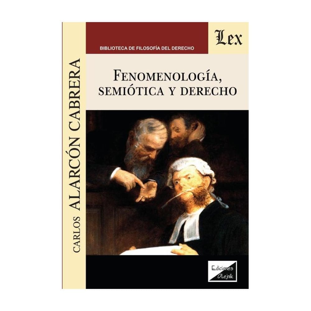 Fenomenología, semiótica y derecho - Espanhol