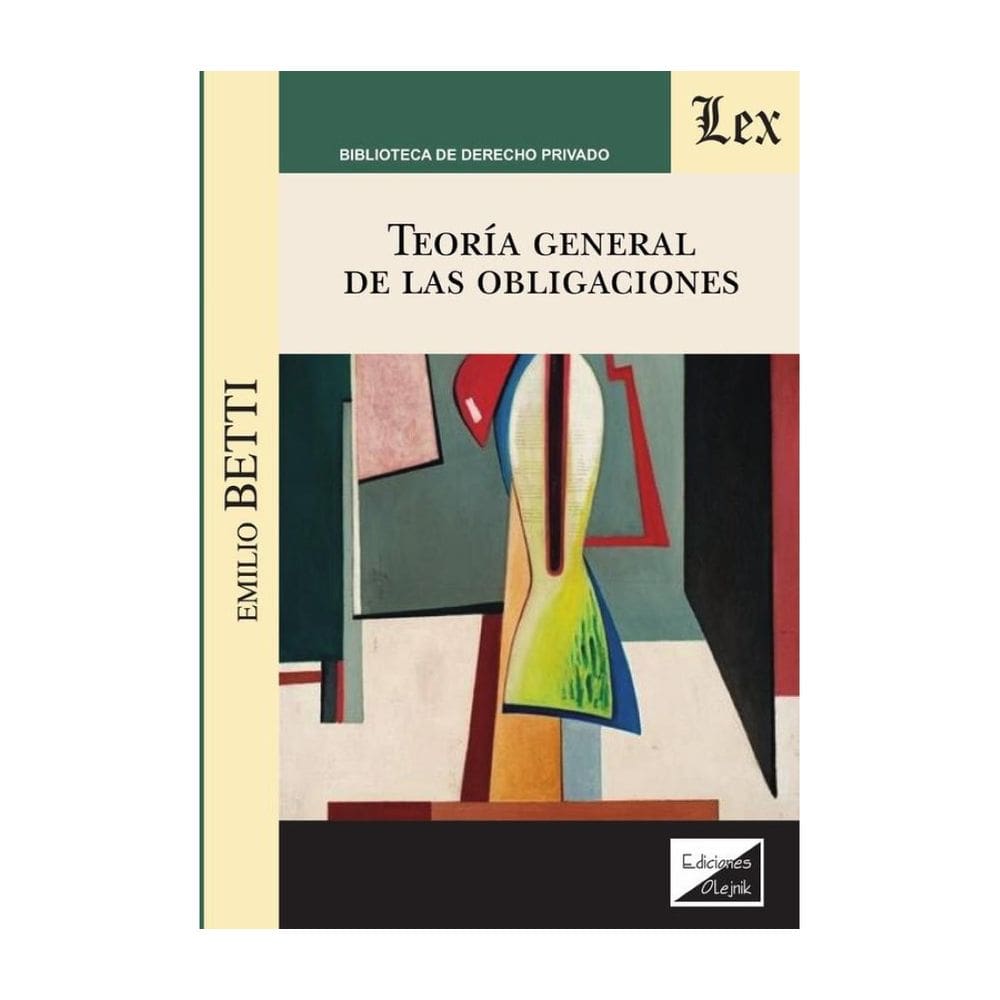 Teoría general de las obligaciones - Espanhol