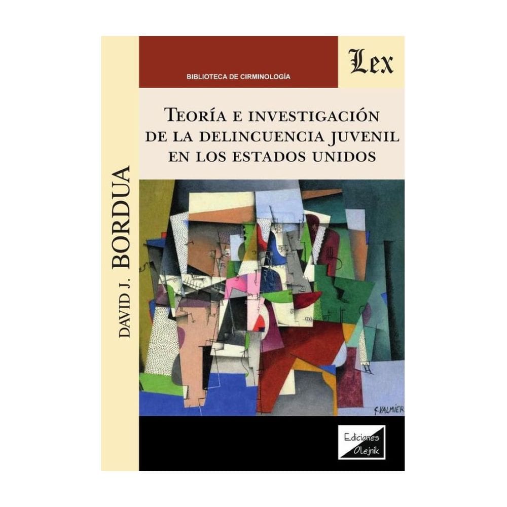 Teoría e investigación de la delincuencia juvenil en los Estados Unidos - Espanhol