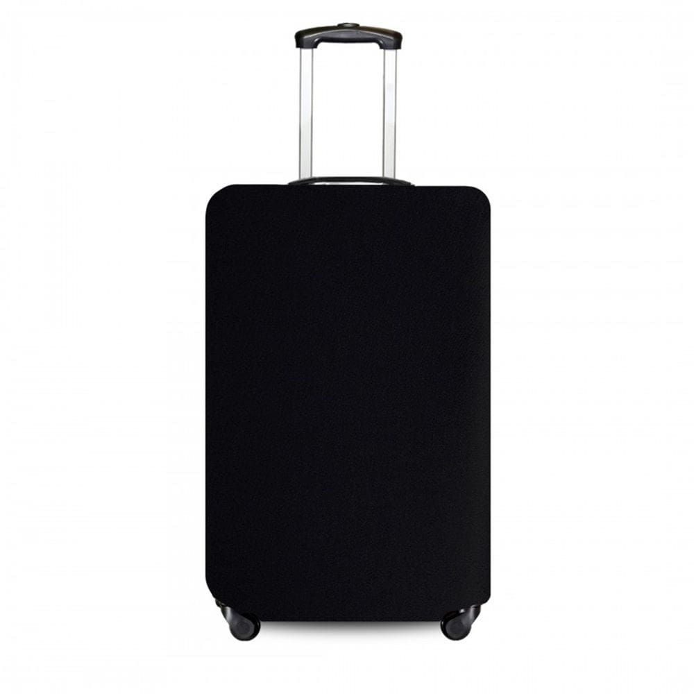 Capa Mala Bagagem Viagem c/ Ziper Preta Média 23kg Elastano