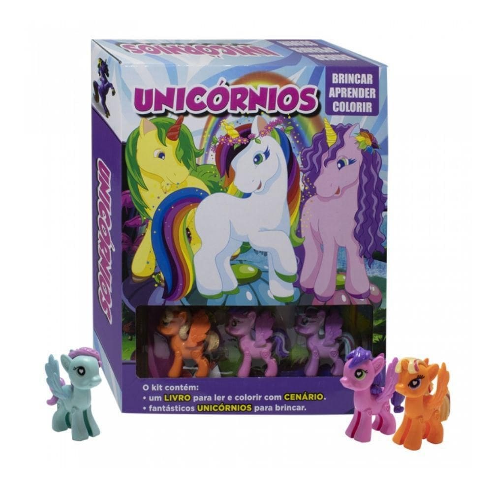 Brincar-Aprender-Colorir: Unicórnios - Edit. Todolivro