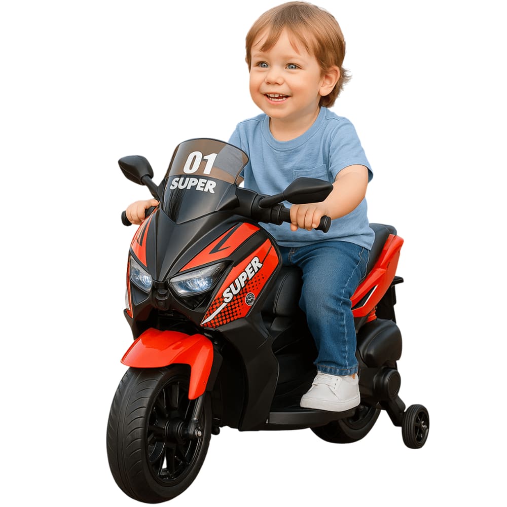 Scooter Elétrica Infantil Bang Toys Revvo XR Vermelho 12V