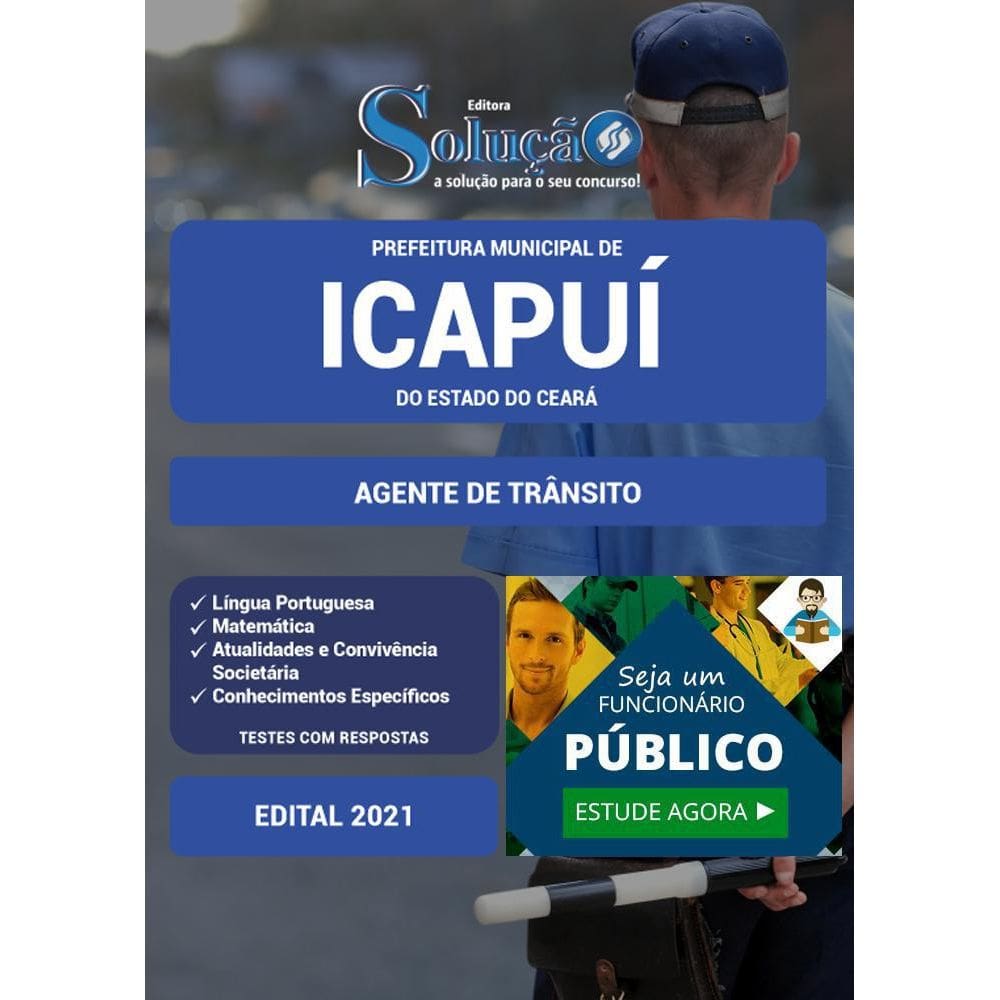 Apostila Prefeitura Icapuí Ce - Agente De Trânsito