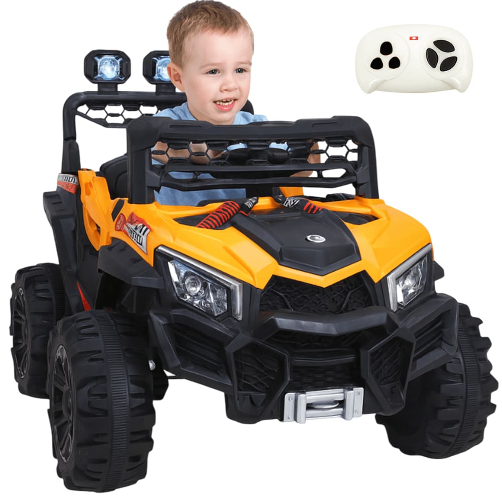 Carro Eletrico Bang Toys UTV Volt-4 Amarelo 12V Controle