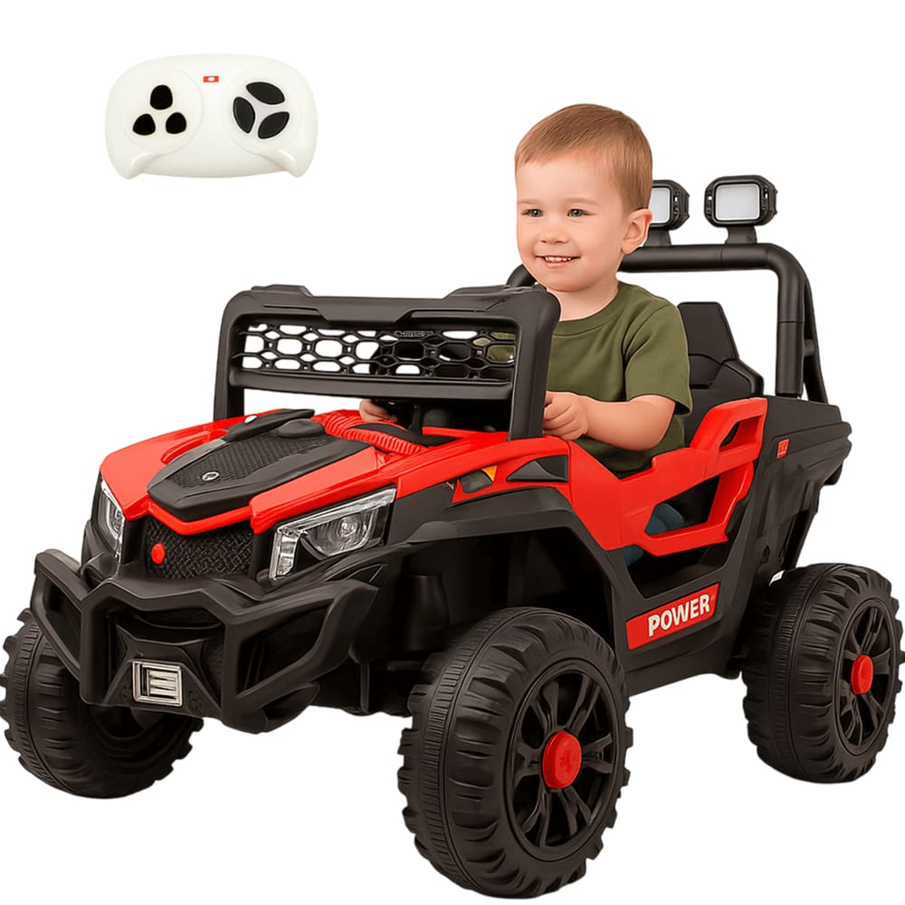 Carro Eletrico Bang Toys UTV Volt-4 Vermelho 12V Controle
