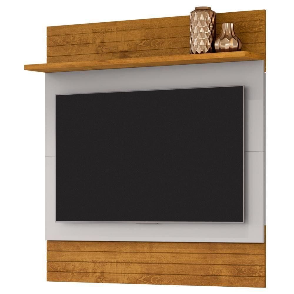Painel Suspenso TV 50 Polegadas 120 Cm Angra Bechara Naturalle Off White