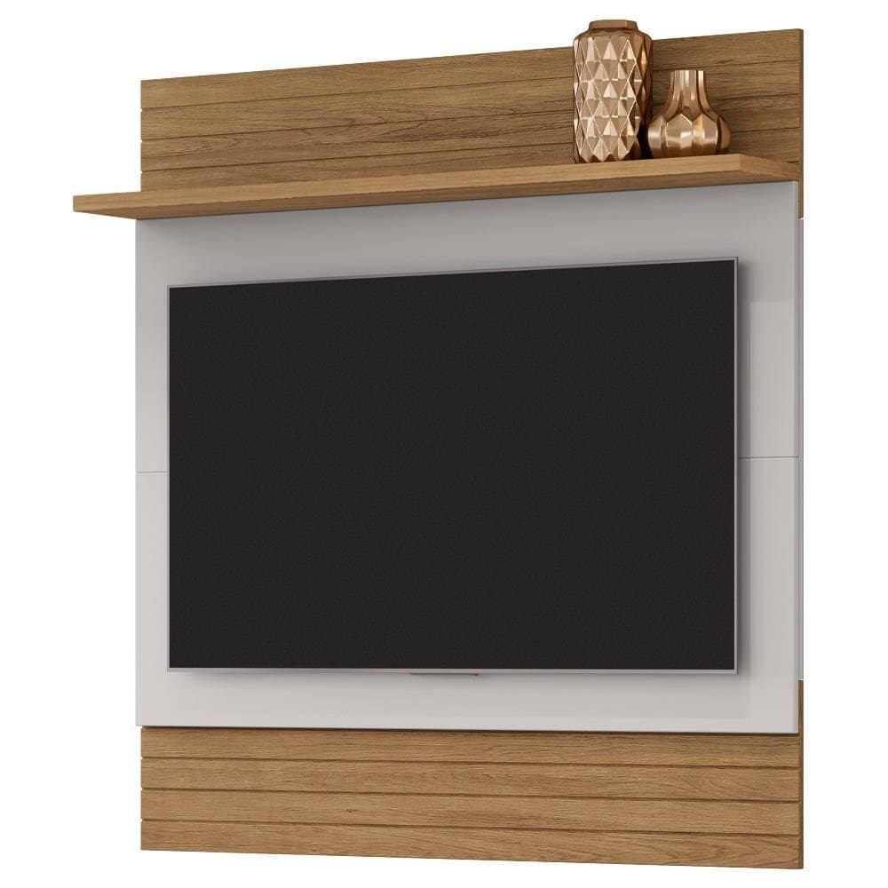 Painel Suspenso TV 50 Polegadas 120 Cm Angra Bechara Cinamomo Off White