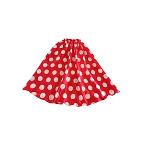 Saia Rodada Bolinha Anos 50 60 Moda Feminina Midi Festa