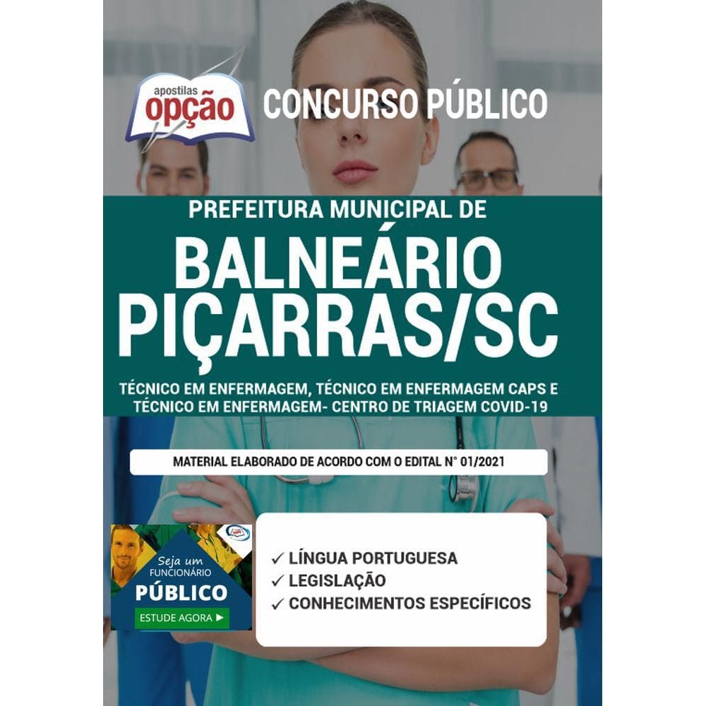 Apostila Balneário Piçarras Sc - Técnico Em Enfermagem