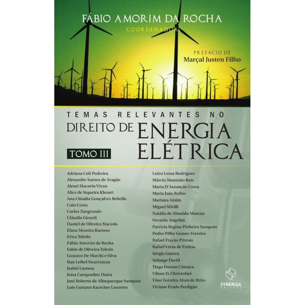 Temas relevantes no Direito de Energia Elétrica - tomo III