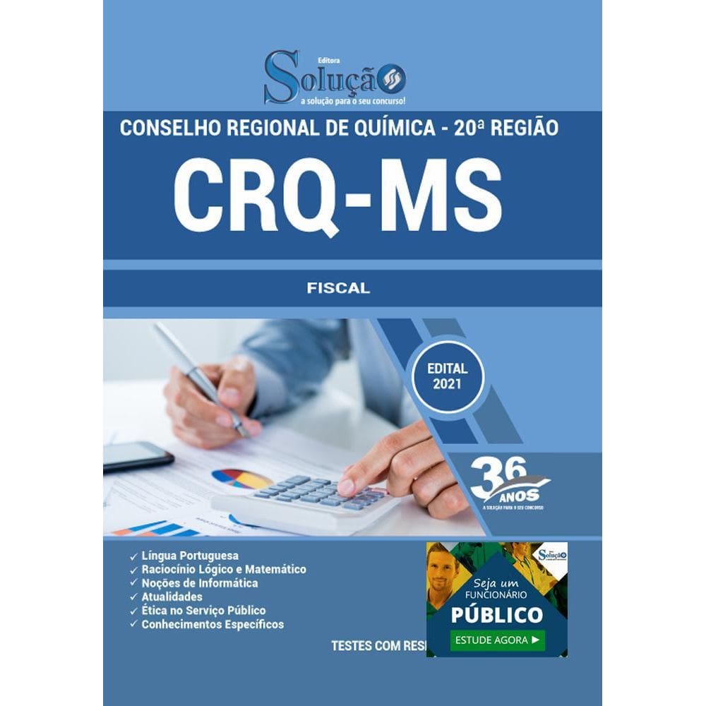 Apostila Concurso Crq Ms - Fiscal