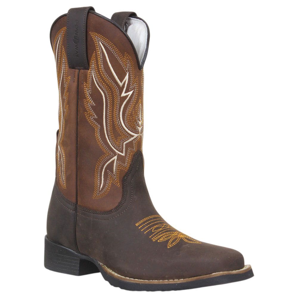 Bota Masculina Bico Quadrado Cow Way 38291