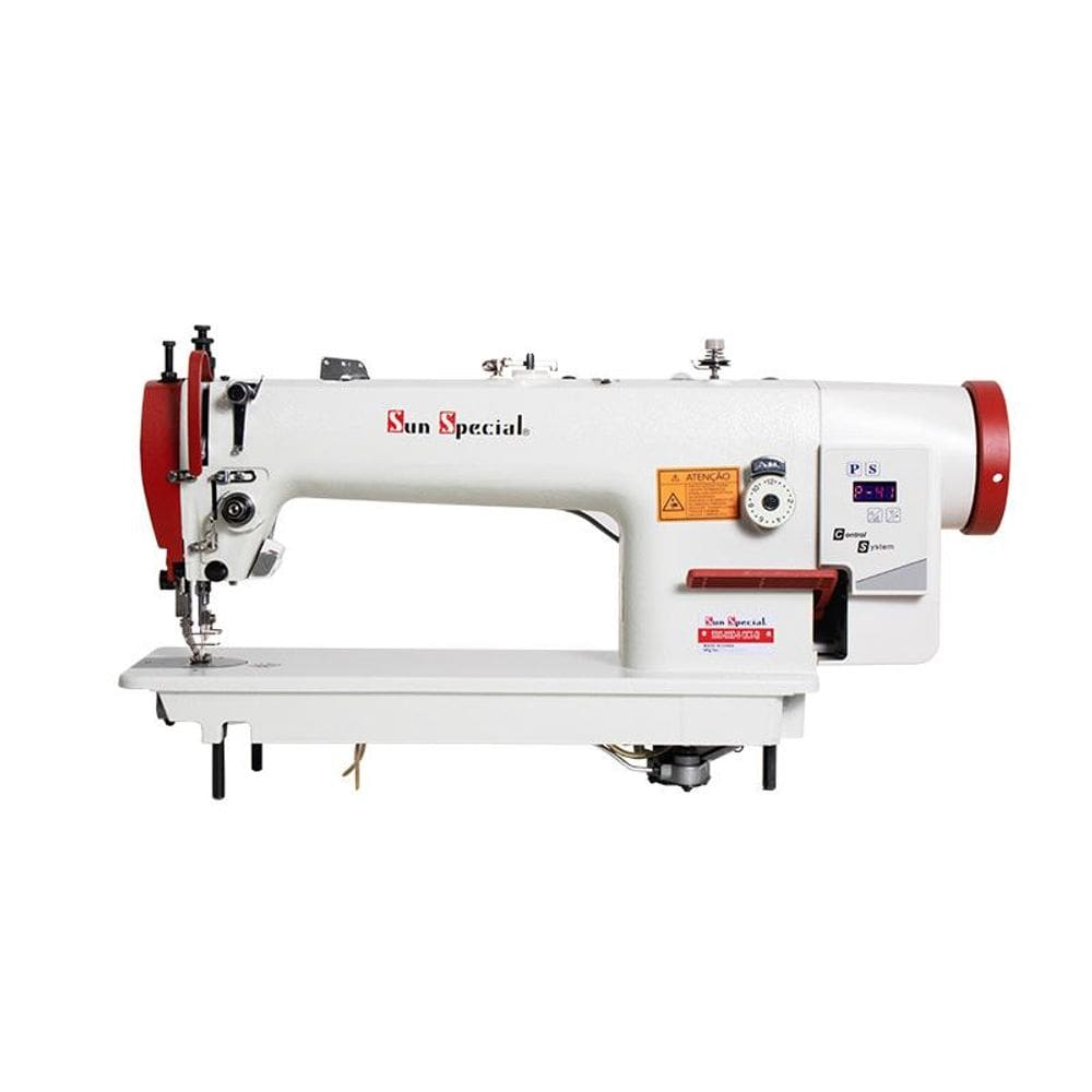 Máquina Costura Industrial Reta Transporte Duplo SS03-033D-H-12CX-QI 220V - Sun Special