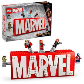 LEGO Marvel Logo e Mini Figuras Avengers 931 Peças 76313