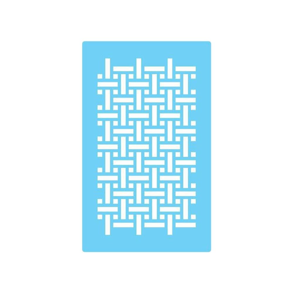 Stencil De Parede Tamako Textura - 55 X 90Cm - Ref 258