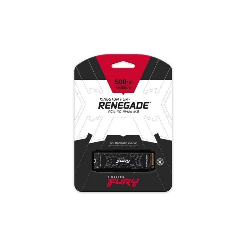 Ssd M.2 Kingston Fury Renegade Gen4 500Gb Pcie 4 7300Mbs