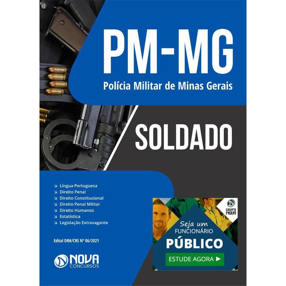 Apostila Concurso Pm Mg - Soldado