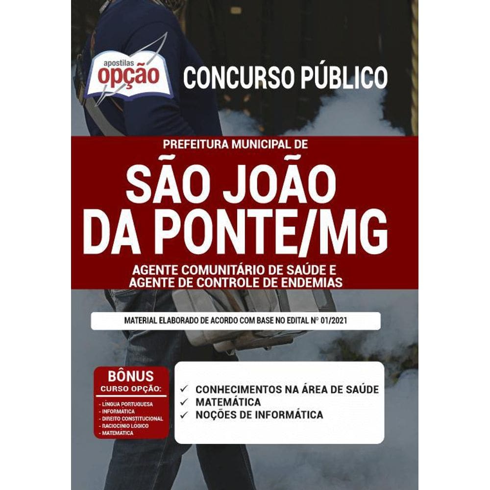 Apostila São João Da Ponte Mg - Agente De Saúde E Endemias