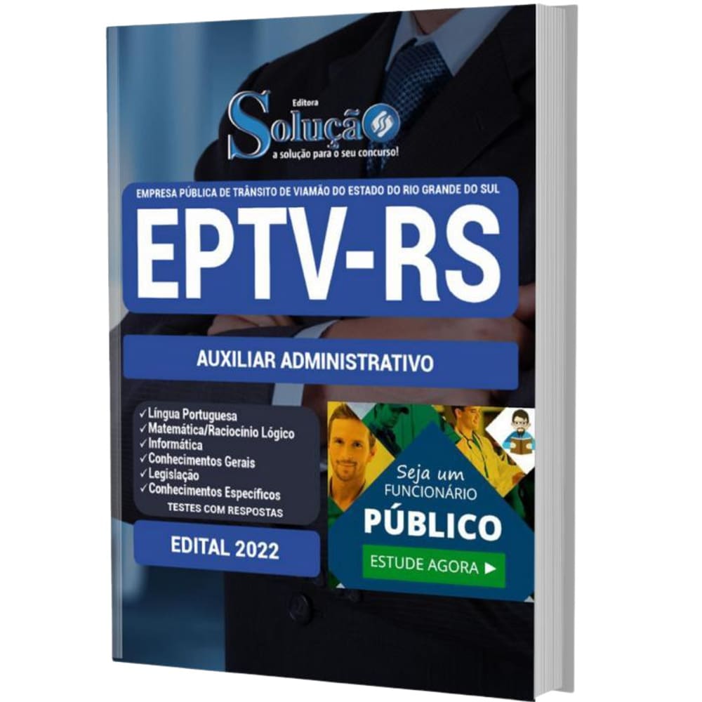 Apostila Concurso Eptv Rs - Auxiliar Administrativo