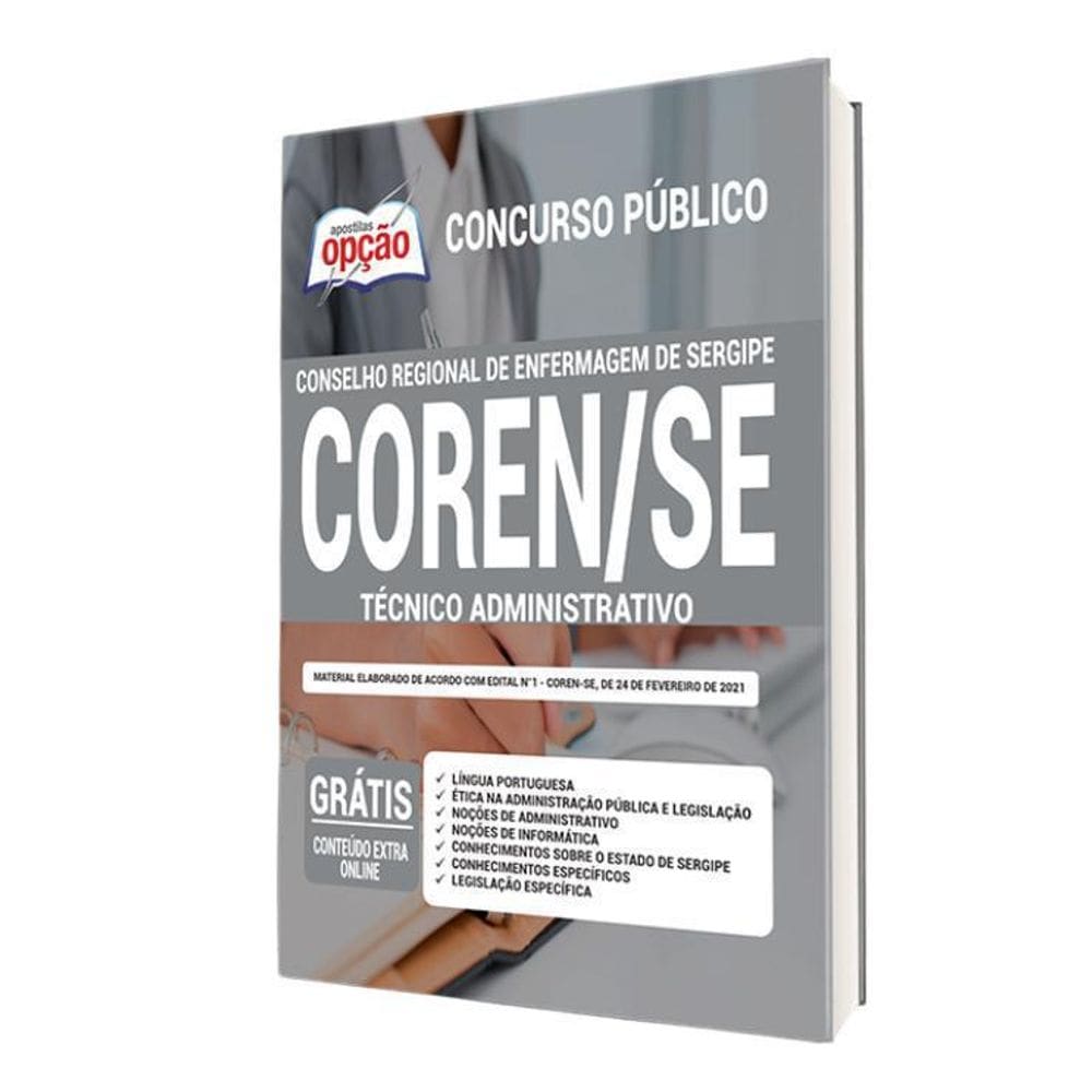 Apostila Coren Se - Técnico Administrativo