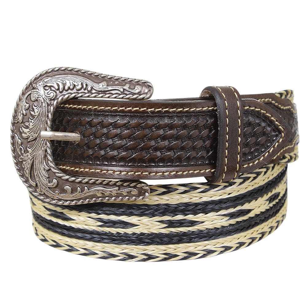 Cinto Country Paul Western Crina Sintética Café 37486