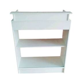 Balcão Caixa Vitrin. Branco 110X87X38Cm - Deep