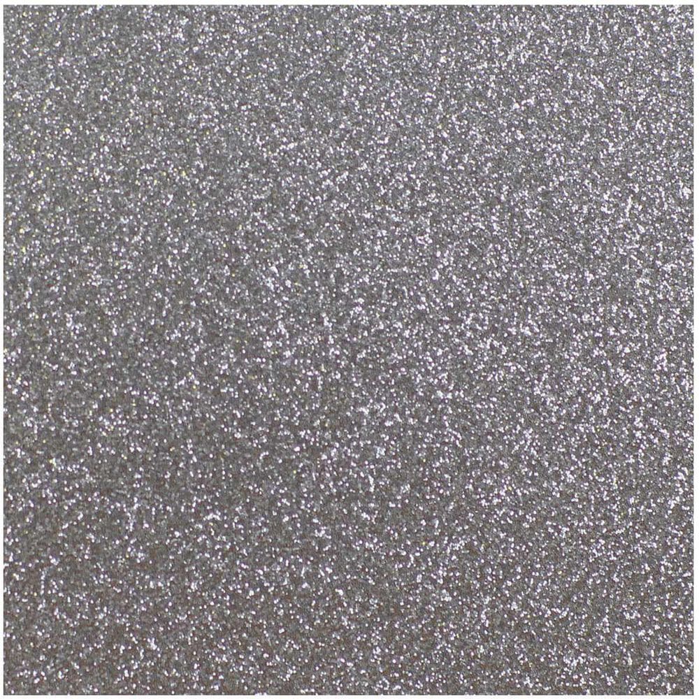 Placa Em Eva Com Gliter 48X40Cm. Prata 2Mm.