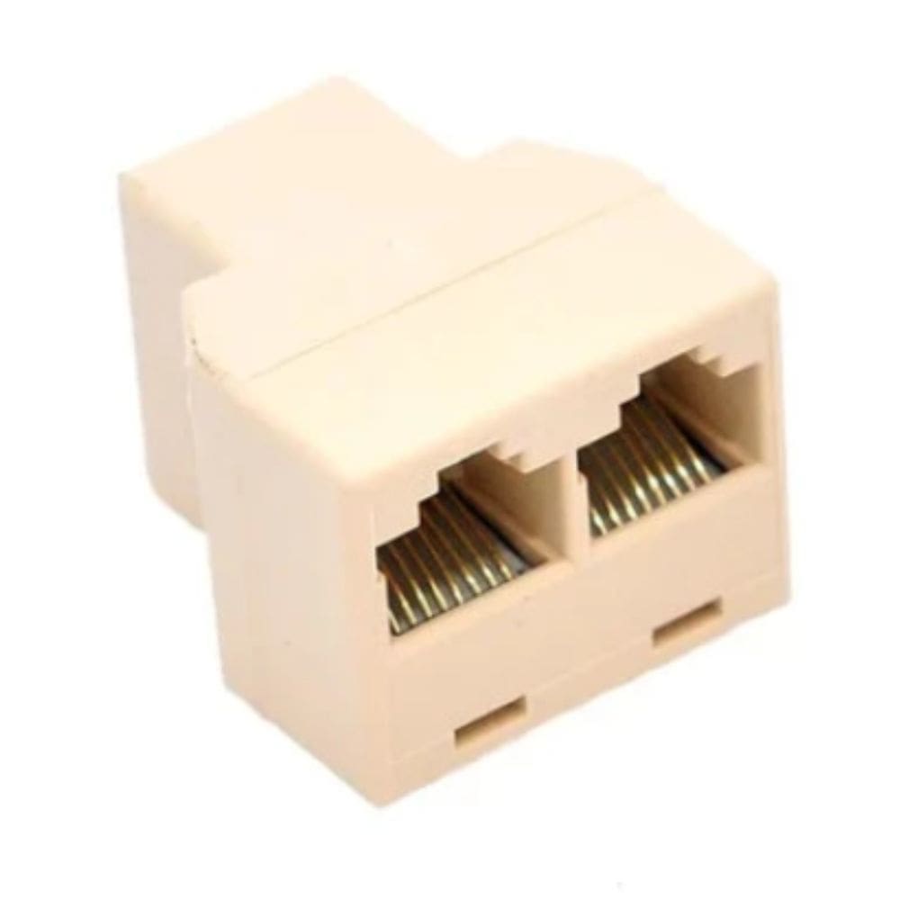 Duplicador Emenda Cabo De Rede Rj45 Extensor Internet