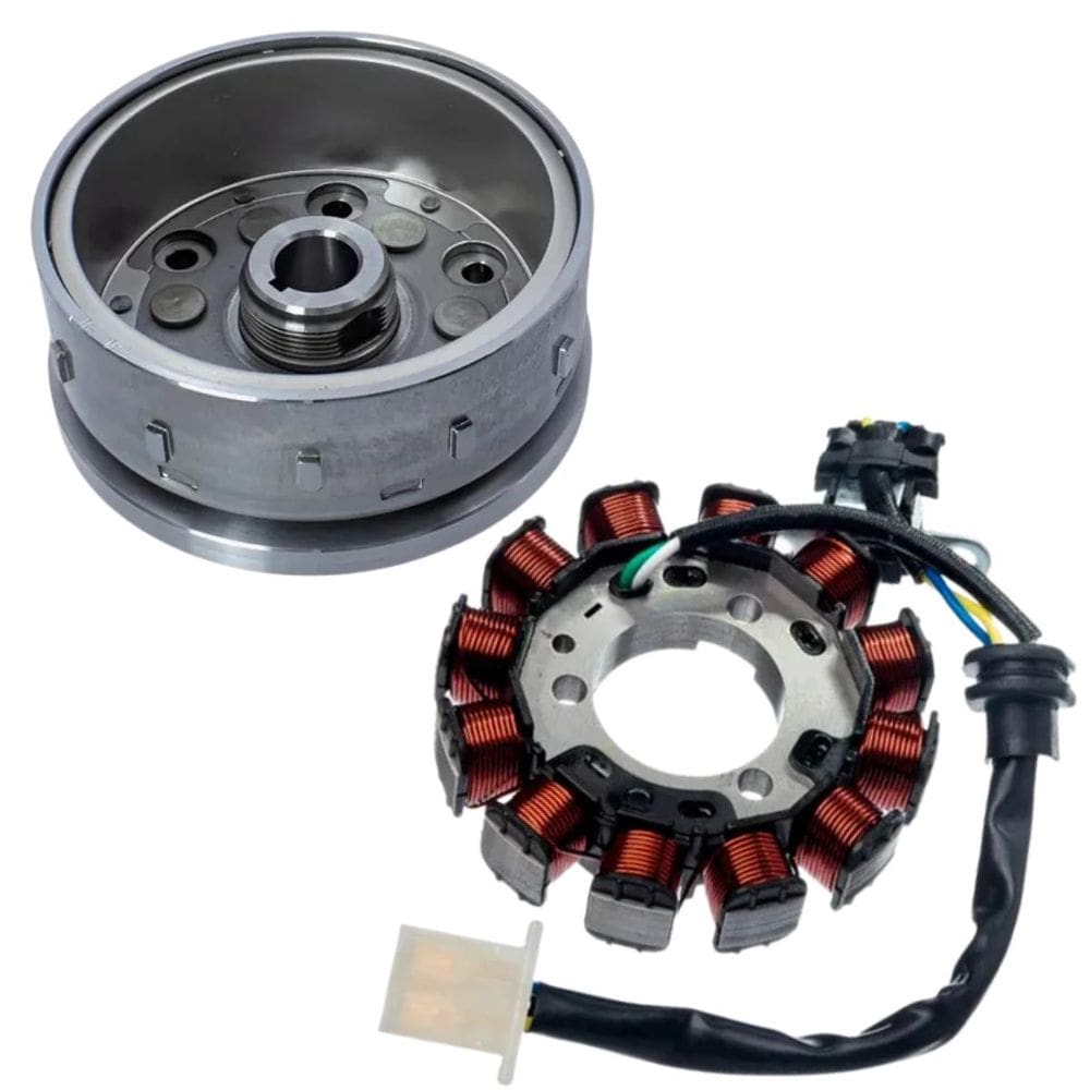 Kit Magneto E Estator Titan150 2009 A 2010 Es Esd