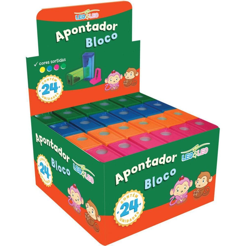 Apontador Com Deposito Bloco 6Cm