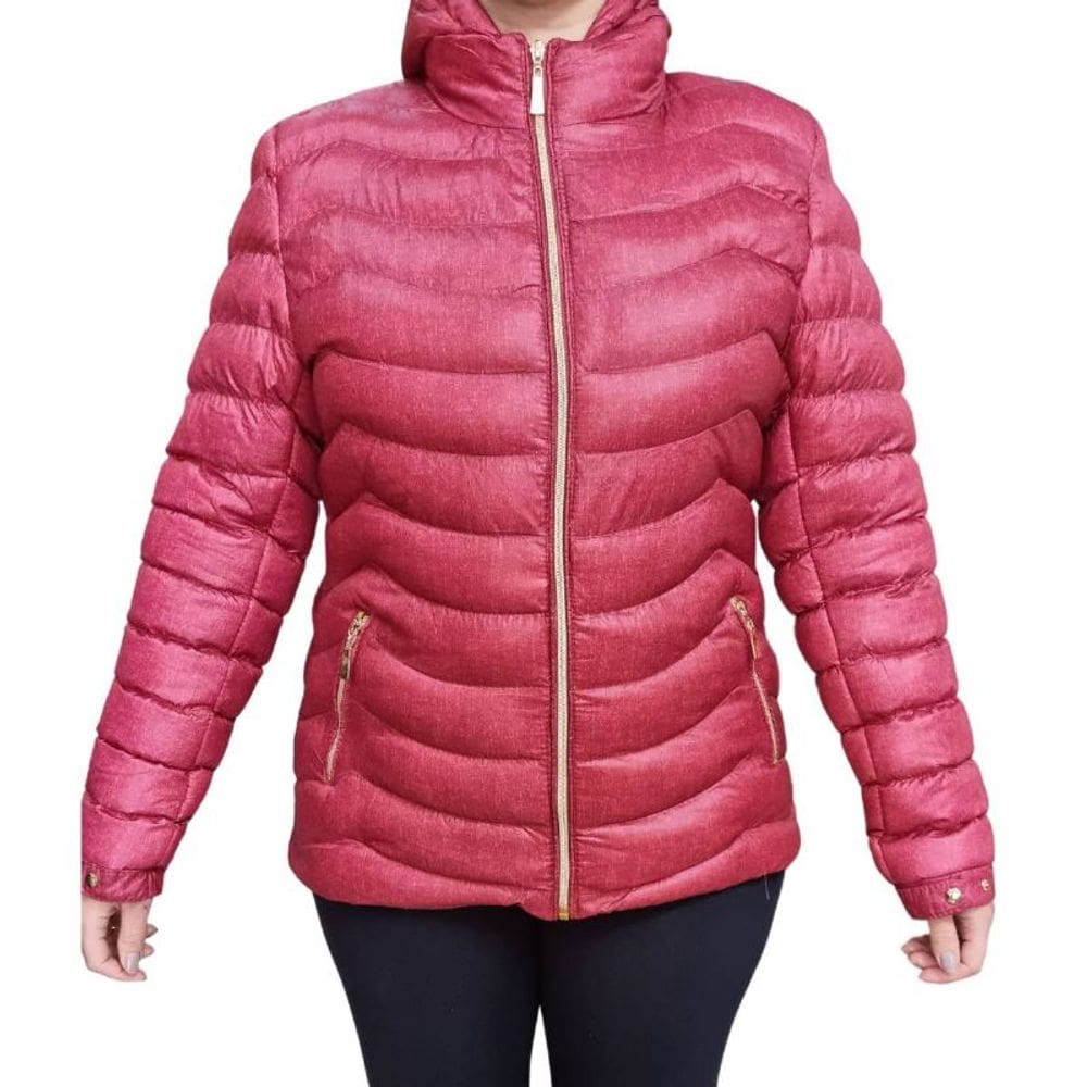 Jaqueta Feminina Tactel Reforçada Cereja