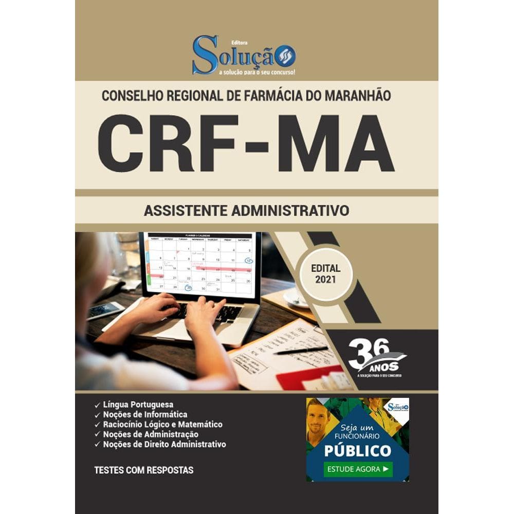 Apostila Concurso Crf Ma - Assistente Administrativo