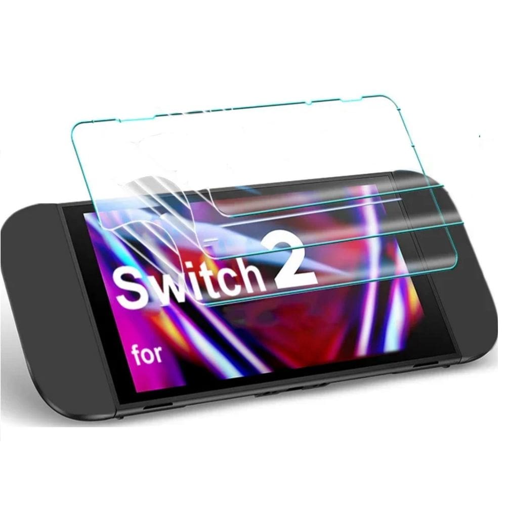Película De Hydrogel Flexível Para Nintendo Switch 2 Tela 7.9