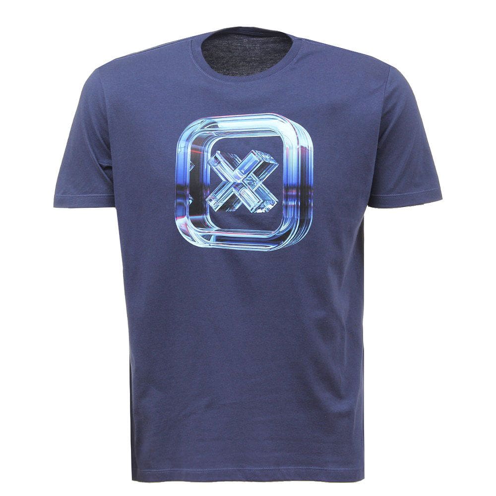 Camiseta Masculina Azul Marinho TXC 38424