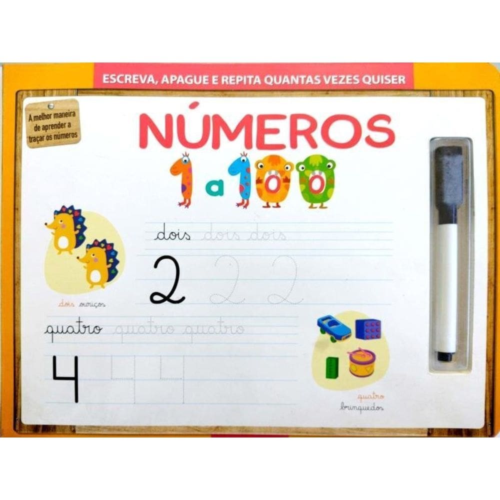 Números - Escreva Apague E Repita